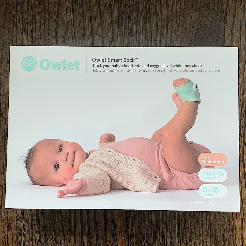 Owlet Smart Sock 3 Mint Green